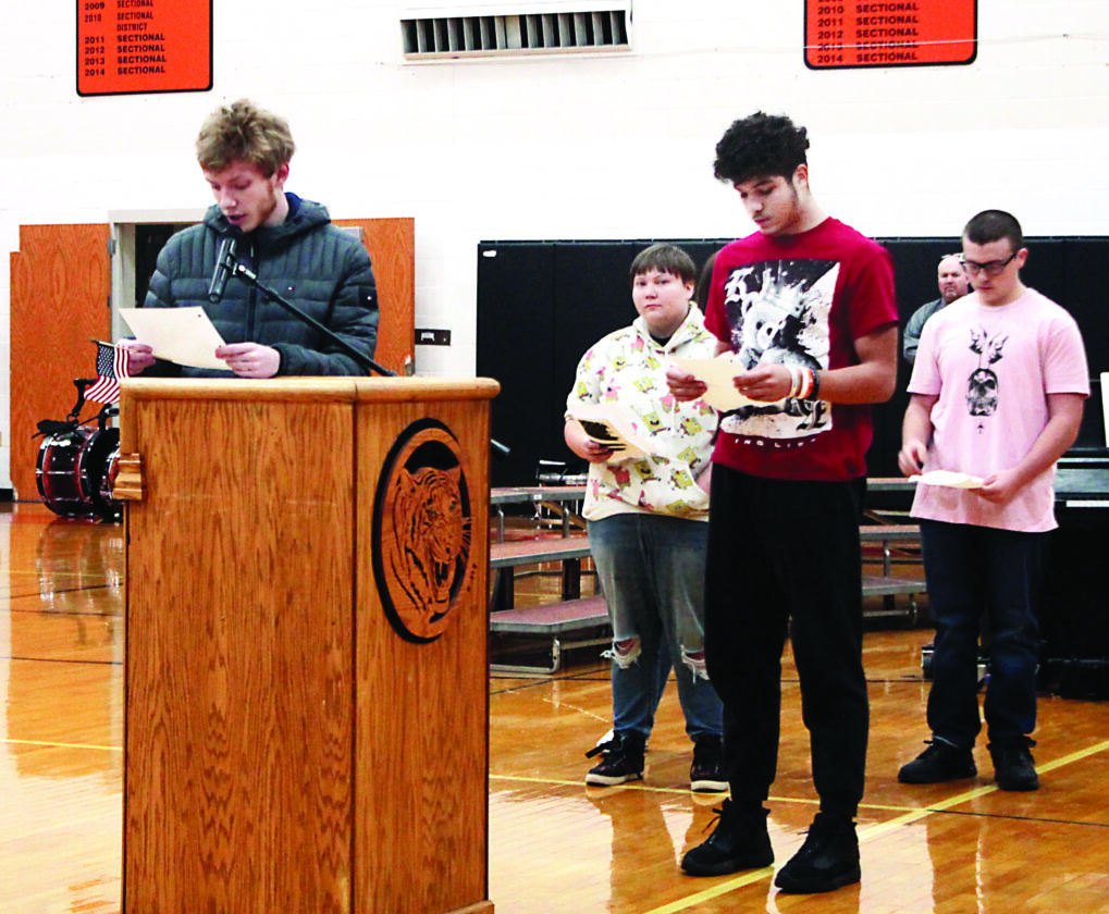 Wellsville Local Schools honors local veterans with Veterans Day